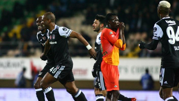 Alanyaspor:1 Beşiktaş:4