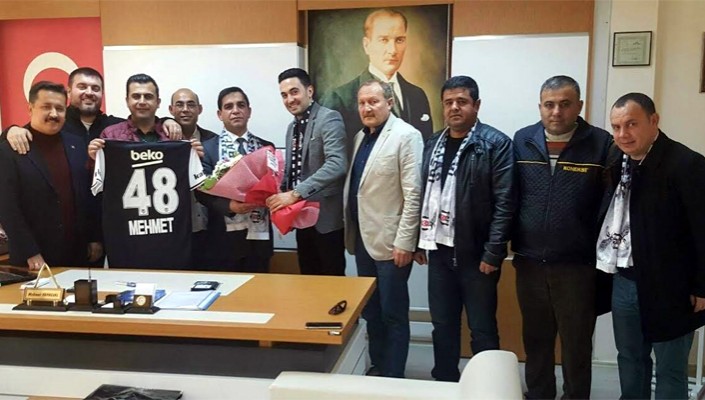 Fethiye Beşiktaş Taraftarlar Derneği’nden Fethiye İlçe Emniyet Müdürü’ne Ziyaret
