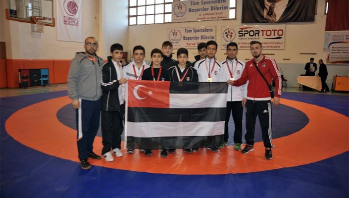 Güreş Takımımız, Yıldızlar Serbest Stil Türkiye Grup Şampiyonası’nda Şampiyon Oldu