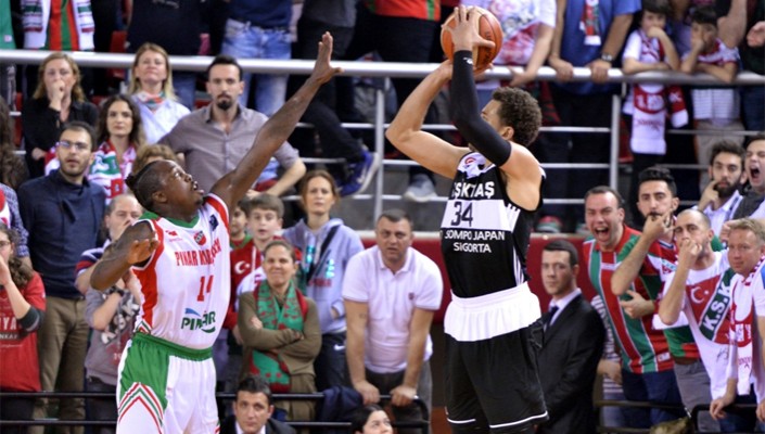 Pınar Karşıyaka:75 Beşiktaş Sompo Japan:70