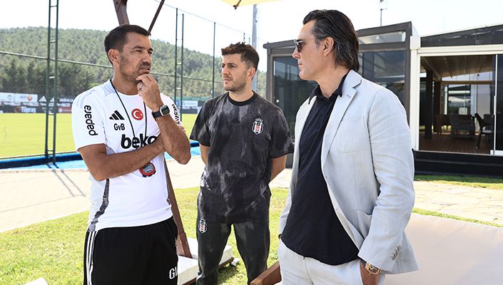 A Milli Futbol Takımımızın Teknik Direktörü Vincenzo Montella’dan Futbol A Takımımıza Ziyaret