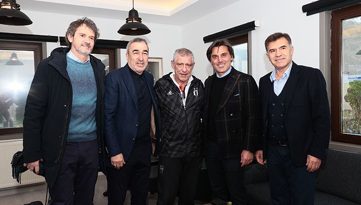 A Milli Futbol Takımımızın Teknik Direktörü Vincenzo Montella’dan Futbol Takımımıza Ziyaret
