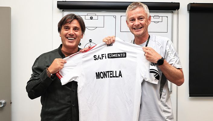 A Milli Takım Teknik Direktörü Vincenzo Montella’dan Futbol A Takımımıza Ziyaret