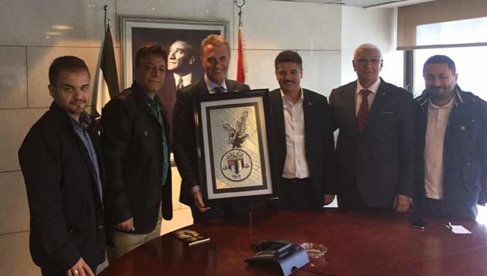 Çankırı Beşiktaşlı Taraftarlar Derneği’nden Başkanımız Fikret Orman’a Ziyaret