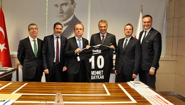 Başkanımız Fikret Orman’dan Spor Genel Müdürü Mehmet Baykan’a Ziyaret