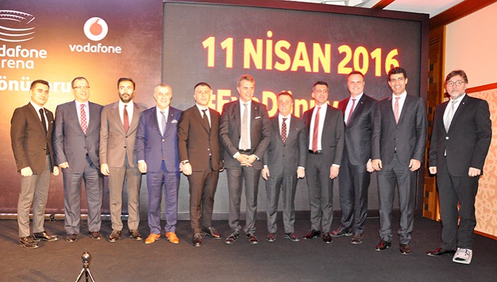 Vodafone Arena'da İlk Maçımız 11 Nisan Pazartesi Günü