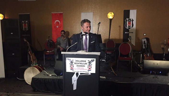 Başkanımız Fikret Orman, Hollanda Beşiktaşlılar Derneği’nin Düzenlediği Şampiyonluk Balosuna Katıldı