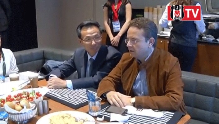 Beşiktaş Yönetimi Çin Halk Cumhuriyeti Büyükelçisi Sayın YU Hongyang'ı Protokolde Ağırladı
