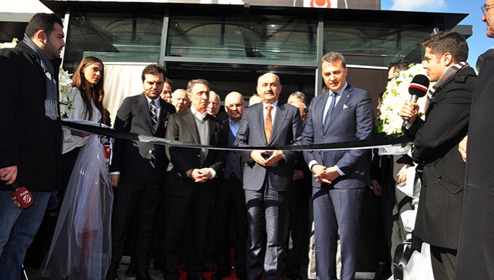 Kulübümüzün Vodafone Arena’daki Yeni Çalışma Ofisleri Törenle Hizmete Açıldı
