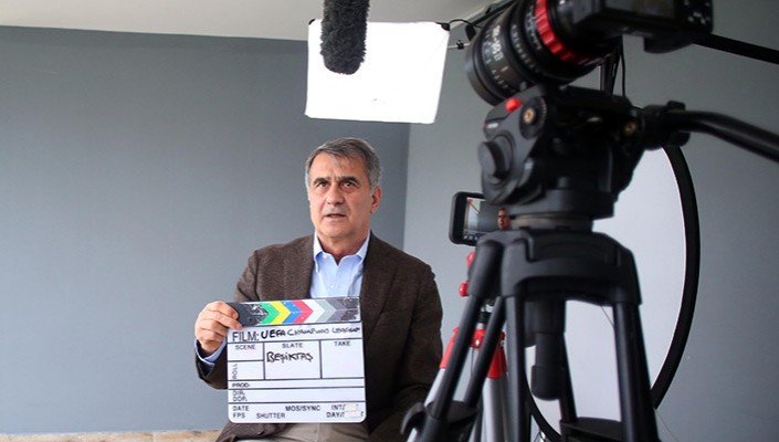 Şenol Güneş ve Pepe UEFA’nın Şampiyonlar Ligi Video Çekimine Katıldı