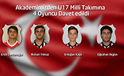 Futbol Akademi Oyuncularımıza Milli Davet