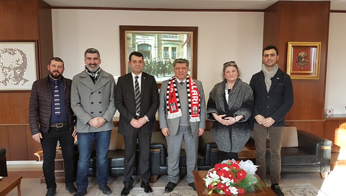 Aydın Beşiktaşlılar Derneği’nden Aydın Emniyet Müdürü Dr. Rahmi Baştuğ’a Ziyaret