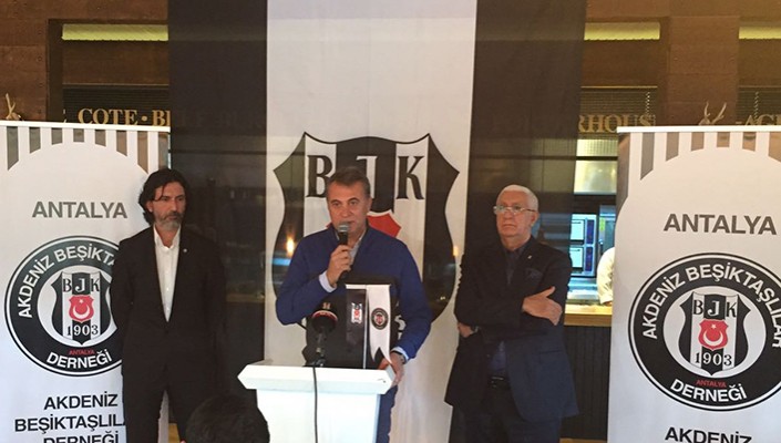 Başkanımız Fikret Orman, Antalya’da Beşiktaşlılarla Bir Araya Geldi