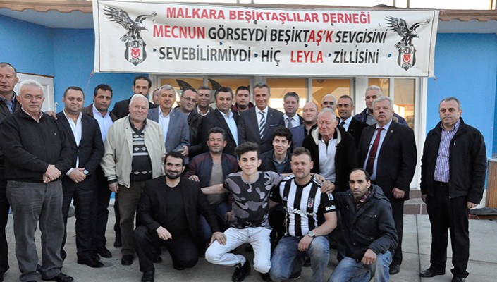 Başkanımız Fikret Orman, Malkara Beşiktaşlılar Derneği’ni Ziyaret Etti