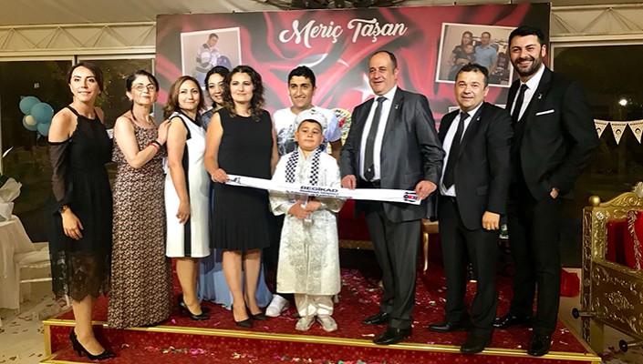 Ankara Beşiktaşlı Girişimci İş Adamları ve Kadınları Derneği, Şehit Çocuğu Meriç Taşan İçin Sünnet Düğünü Düzenledi