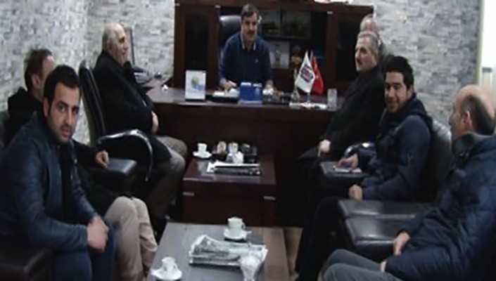 Siirt Beşiktaşlılar Derneği’nden Kanal 56’ya Ziyaret