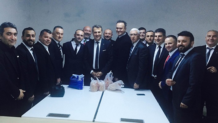 Beşiktaş KDZ Ereğli Derneği’nden Başkanımız Fikret Orman’a Ziyaret