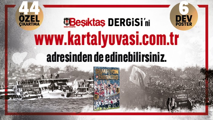 Beşiktaş Dergisi, www.kartalyuvasi.com.tr Adresinde Taraftarlarımızla Buluşuyor