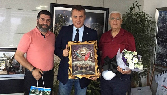 Bilecik Beşiktaşlılar Derneği Başkanı Serdar Kara’dan Başkanımız Fikret Orman’a Ziyaret