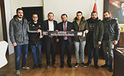 Karaman Beşiktaşlılar Derneği'nden Karamanoğlu Mehmetbey Üniversitesi Rektörüne Ziyaret 