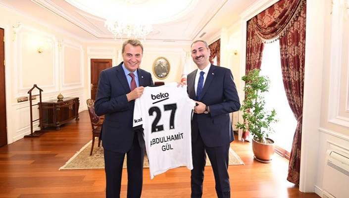 Başkanımız Fikret Orman, Adalet Bakanı Abdulhamit Gül’ü Ziyaret Etti