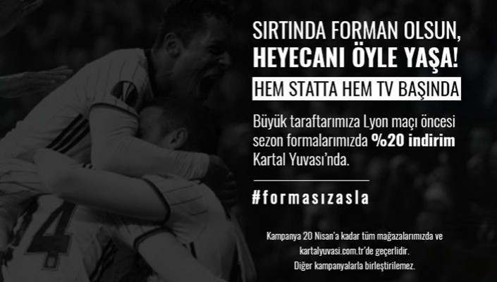 Lyon Maçını İster Statta İzle İster Ekran Başında, Sırtında Forman Olsun Heyecanı Öyle Yaşa
