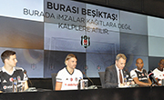 Joint signing ceremony at Vodafone Arena 