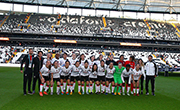 Beşiktaş Women’s Football Team greeted with their fans at Vodafone Arena to celebrate International Women’s Day