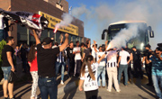 Futbol Takımımıza Gaziantep’te Coşkulu Karşılama