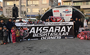 Aksaray Beşiktaşlılar Derneği’nden Bayırbucak Türkmenlerine Yardım Kampanyası