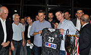 Başkanımız Fikret Orman, Beşiktaş Mogaz’ın Şampiyonluk Kutlamasına Katıldı
