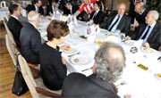 UEFA ve Stoke City Heyetlerine Yemek