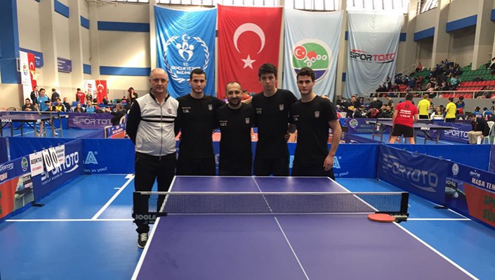Masa Tenisi Takımımız Süper Lig’in 2. Etabında Dörtte Dört Yaptı