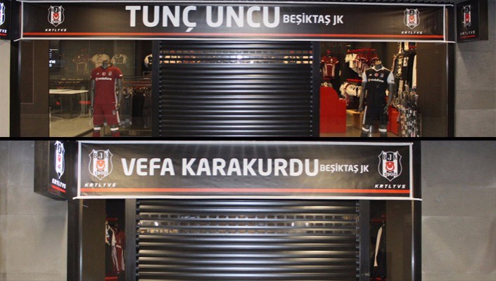 Vefa Karakurdu İle Tunç Uncu’nun İsimleri Vodafone Arena Kartal Yuvası Mağazalarında Yaşayacak