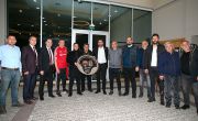 Anagold 24Erzincanspor Yönetiminden Futbol Takımımıza Ziyaret