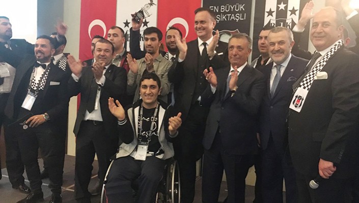 Ahmet Nur Çebi, Ahmet Ürkmezgil ve Hakan Özköse, Ankaralı Beşiktaşlılarla Buluştu