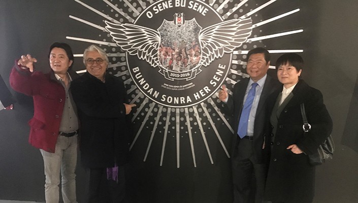 Çin Halk Cumhuriyeti Ankara Büyükelçiliği Kültür Müsteşarı Ruilin Shi’nden Beşiktaş JK Müzesi’ne Ziyaret