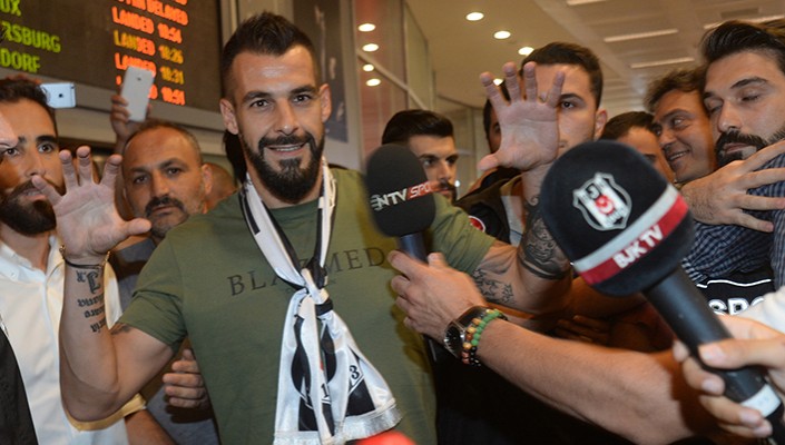 Alvaro Negredo İstanbul’a Geldi