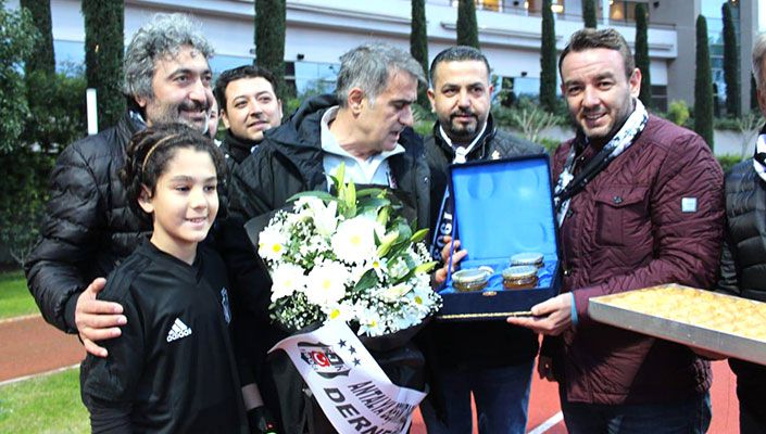 Antalya Beşiktaşlılar Derneği’nden Takımımıza Ziyaret