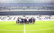 Futbol Takımımız, Vodafone Arena’da İlk Antrenmanını Yaptı