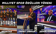 Milliyet Spor Ödülleri'nde Beşiktaşımız'ın Gurur Tablosu   