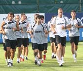 Catania ile Hazırlık Maçı