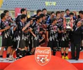 U-16 Academy Football Team Capture Top Spot 