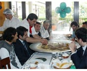 Futbolcularımız Açılışta 