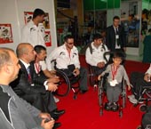 Tekerlekli Sandalye Takımımız Fuarda