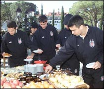 Takımımız stres attı