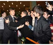 Ankara’da Coşkulu Karşılama