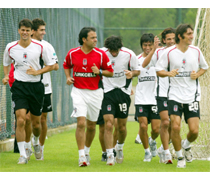 İbrahim Akın Takımla Çalıştı