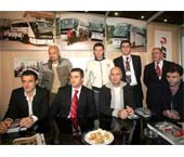 Futbolcularımız Fuarda