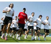 Preparations for the new season began